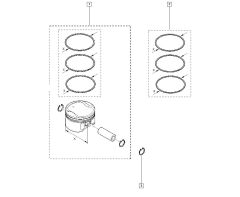 Kolben Original Renault 2.0 16v M4R 7701065053