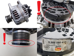 Lichtmaschine Generator 0986080410 0124525534 Bosch Renault 150A