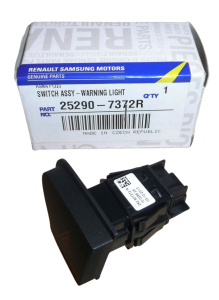 Schalter Warnblinker  Original Renault Clio 4 Captur 252907372R