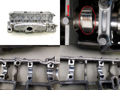 Zylinderkopf 9684487210 0200HS 1.4 1.5 1.6 HDI 8v  TDCi PSA Ford 1246