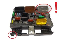 Steuergerät BSM -R05-01 9807028880 PSA Delphi 19229