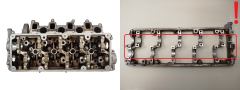 Zylinderkopf VWAG 03L103373E 03L103286 2.0 TDI CBA