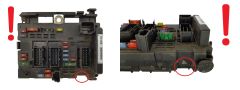 Steuergerät BSM B3 9650664080 PSA Delphi 1456