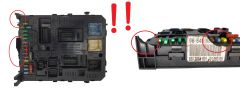 Steuergerät BSI 2004 H01-01 9664968980 PSA Johnson Controls 2710
