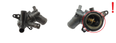 Thermostat Gehäuse Renault Dacia 110617026R 1.2 TCE Thermostat Gehäuse Renault Dacia 110617026R 1.2 TCE