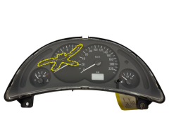 Tacho Kombiinstrument Opel Corsa C 13173350WD 110008988029 20785