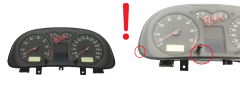 Tacho Kombiinstrument VW Golf MK4 1J0920821A 110008958012 56066 Tacho Kombiinstrument VW Golf MK4 1J0920821A 110008958012 56066