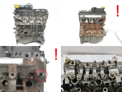 Dieselmotor K9KP732 K9K732 Renault 1.5 dci Megane 2 Scenic 2 Siemens S20