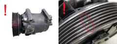 Kompressor Klimaanlage 8200940837 Delphi 01140854 Renault Megane Scenic 2 1007 Kompressor Klimaanlage 8200940837 Delphi 01140854 Renault Megane Scenic 2 1007