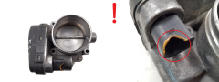 Drosselklappe BMW 1354 7502445 408.238/424/001