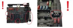 Steuergerät BSM B3 9650664080 PSA Delphi 1721