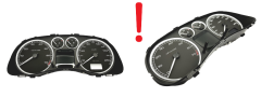Tacho Kombiinstrument Peugeot 307 9645768480 E 01 49778