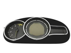 Tacho Kombiinstrument Renault Megane 3 248100054R 31691