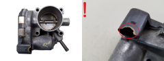 Drosselklappe VWAG 1.4 030133062A 0280750049 Bosch 2445