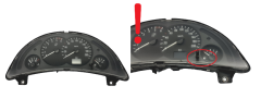 Tacho Kombiinstrument Opel Corsa C 13173347WA 110008988026 54146