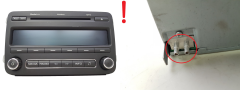Cd-Radio Mit Mp3 Skoda Fabia Roomster 5J0035161C DE2-633 Swing Delphi