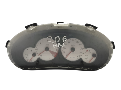 Tacho Kombiinstrument Peugeot 206 9656696280 000500809 56431
