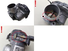 Drosselklappe 9807238580 V29039645 PSA Ford 1.6 HDI 2598