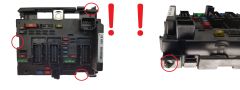 Steuergerät BSM B3 9650664080 PSA Delphi 2254