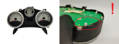 Tacho Kombiinstrument Peugeot 207 9662903880 3067