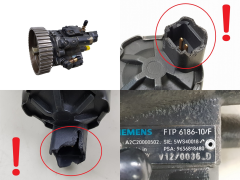 Einspritzpumpe 9636818480 1920CG Siemens 2.0 HDI Citroen Peugeot 1083
