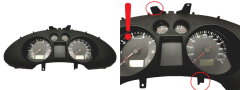 Tacho Kombiinstrument Seat Ibiza W06L0920801 110080104009A 49909