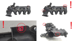 Ansaugkrümmer 9684941780 0361N3 1.6 HDI 16v TDCi Ford Peugeot PSA Volvo