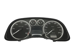 Tacho Kombiinstrument Peugeot 307 9651299680 E 01 53855