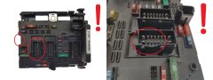 Steuergerät BSM B3 9650664080 PSA Delphi 2291