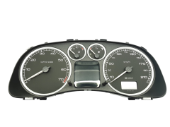 Tacho Kombiinstrument Peugeot 307 9636708280 C 03 43957