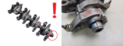 Kugelkopf Ventilnachstellung 090357 091433 1.1 8v Citroen C2 C3 Peugeot 206 207