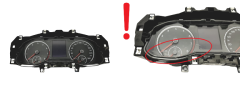 Tacho Kombiinstrument VW Polo 2G0920740A A2C11336300 VDO 52007