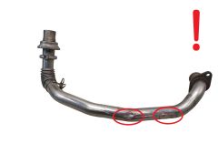 Agr-Rohr 161836 9652264880 2.0 HDI Citroen C5 Peugeot 407