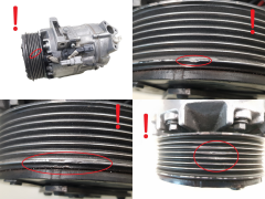 Kompressor Klimaanlage 8200890987 Valeo DSC-17EC Renault Laguna 3 2.0 DCI Kompressor Klimaanlage 8200890987 Valeo DSC-17EC Renault Laguna 3 2.0 DCI