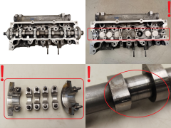 Zylinderkopf Nissan Renault Dacia 110412587R 3869F1 1.5 dCi 2