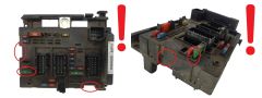 Steuergerät BSM B3 9646405280 PSA Delphi 1333