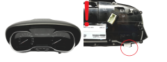 Tacho Kombiinstrument Citroen C3 Aircross 9822634280 54083