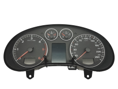 Tacho Kombiinstrument Audi A3 8P 8P0920930K 110080297003 43994 Tacho Kombiinstrument Audi A3 8P 8P0920930K 110080297003 43994