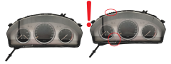 Tacho Kombiinstrument Mercedes C W204 A2C53244900 A2C53194279 VDO