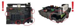Steuergerät BSM B3 9646405280 PSA Delphi 1723