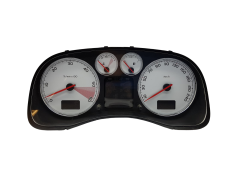 Tacho Kombiinstrument Peugeot 307 9661323180 E01 1723
