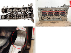 Zylinderkopf Renault Dacia 110425271R 110410224R 1.2 TCE H5F Zylinderkopf Renault Dacia 110425271R 110410224R 1.2 TCE H5F