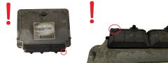 Steuergerät IAW4AF.M7 73501877 61600.627.02 Fiat Magneti Marelli 2834