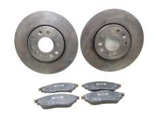 Bremsscheibe Vorne Komplett 402066352R Renault Trafic 3 Vivaro 2 296mm 0km