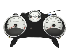 Tacho Kombiinstrument Peugeot 207 9666748780 49449