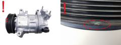Klimakompressor 9827528980 9827552180 Valeo VC S-12E Citroen Peugeot