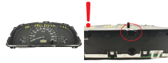 Tacho Kombiinstrument Opel Agila 09207456 110008951004 49947