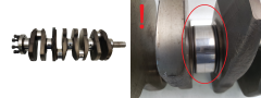 Kurbelwelle 436 2.2 HDI 16v 0501J0 Citroen Peugeot 4HX 4HW 