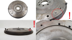 Schwungrad 9637267710 0532K3 1.9 D DW8 Peugeot Citroen