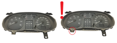 Tacho Kombiinstrument Renault Trafic 2 8200252449 A 59501